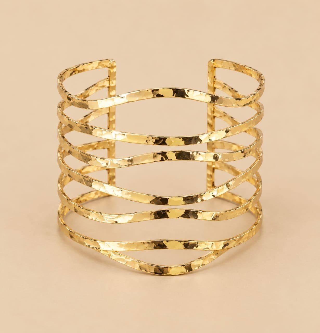 Churiwalan Tarang Multi-Row Cuff Bracelet